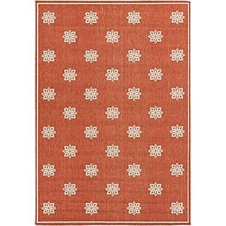 Surya Alfresco ALF9611 76109 Machine Made Rug, 76 x 109 Rectangle