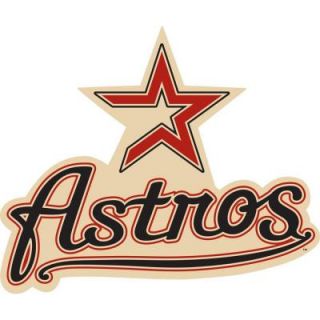 Fathead 45 in. x 38 in. Houston Astros Logo Wall Decal FH63 63211