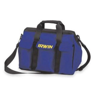Canvas Tool Bag, General Purpose, Number of Pockets&#x3a; 24, Blue 420 003