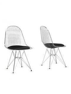 Avery Mid Century Modern Wire Chair (Set of 2) by Design Studios