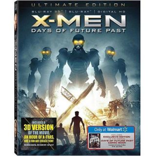 X Men Days Of Future Past (3D Blu ray + Blu ray + Digital HD) ( Exclusive) (With INSTAWATCH) (Widescreen)