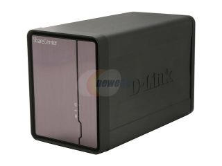 D Link DNS 325 ShareCenter 2 Bay Network Storage device with Streaming Apps