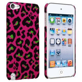 BasAcc Hot Pink Leopard Rear Case for Apple iPod Touch Generation 5