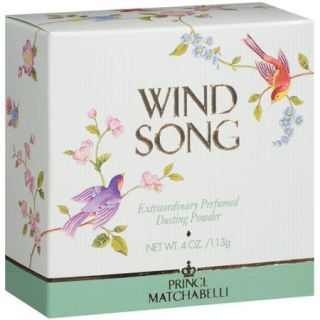 Prince Matchabelli Wind Song Perfumed Dusting Powder, 4 oz