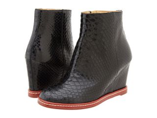 MM6 Maison Margiela Embossed Leather Booties with Contrast Sole