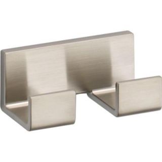 Delta Vero Double Robe Hook in Stainless 77736 SS