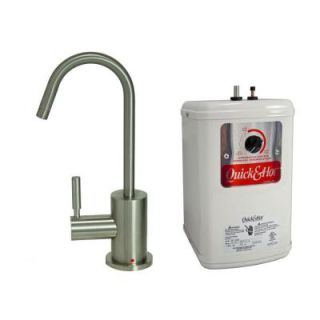 Single Handle Hot Water Dispenser Faucet with Heating Tank in Stainless Steel I7231 SS