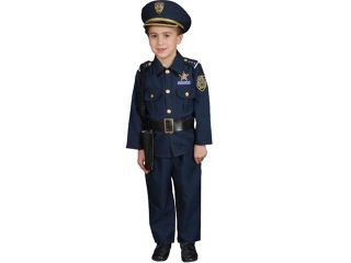 Deluxe Kids Police Officer Costume