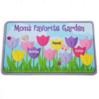 Personal Creations Personalized Tulip Garden Doormat   17" x 27"   7447450