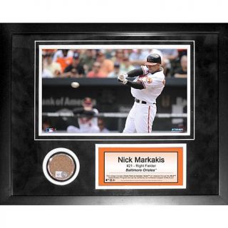 MLB Nick Markakis Mini Dirt Collage   Atlanta Falcons   6190470