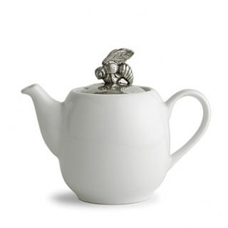 Arte Italica Giardino Teapot with Bee