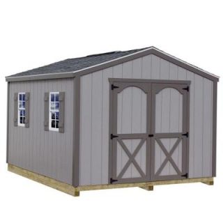 Best Barns Elm 10 ft. x 8 ft. Wood Storage Shed Kit with Floor including 4 x 4 Runners elm_108df
