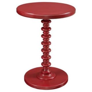 Oh Home Seaside Red Round Spindle Table