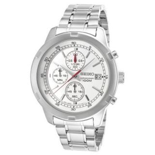 Seiko Men's SKS417 Silver Stainless Steel Quartz Watch