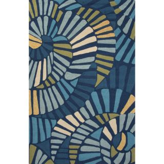 Colours Blue/Green Geometric Indoor/Outdoor Area Rug by JaipurLiving