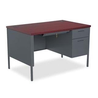 HON Metro Classic Series Hand Painted 48 Inch Right Pedestal Desk