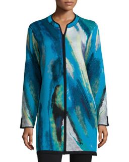 Berek Twilight Blue Long Jacket, Petite