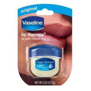 Vaseline Lip Therapy Original, .25 oz (Pack of 3)
