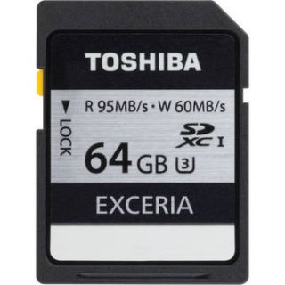 Toshiba 64GB Exceria UHS I U3 SDXC Memory Card PFS064U 1EUS