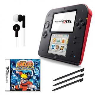 Nintendo 2DS Red Bundle with Naruto Ninja Destiny Game and Accessories   7308912