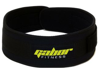 Gabor Fitness 4 Inch Epic Performance Low Profile Weightlifting Lifting Belt   2XL