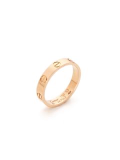 Cartier Rose Gold Love Ring by Cartier