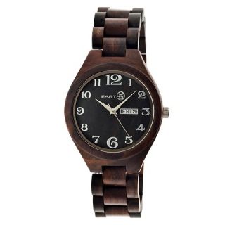 EARTH Mens Wristwatch Brown