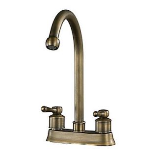 Sterling Industries 58288 90169 9.5 2 Handle Centre Set Faucet, Antique Brass