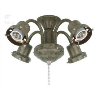 Fanimation Four Light Traditional Fitter in Oil Rubbed Bronze