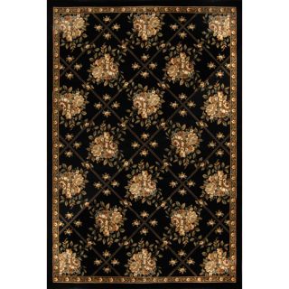 Triumph Black Area Rug