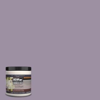 BEHR Premium Plus Ultra 8 oz. #660F 5 Amethyst Phlox Interior/Exterior Paint Sample 660F 5U