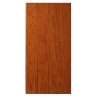 Marlite Supreme Wainscot 8 Linear ft. HDF Tongue and Groove Cambridge Cherry Panel (6 Pack) 180129