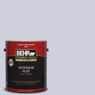 BEHR Premium Plus 1 gal. #620E 2 Naturally Calm Flat Exterior Paint 405001