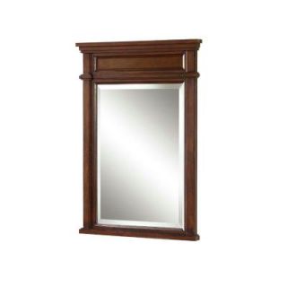 Pegasus Park 24 in. L x 30 in. W Wall Mirror in Cherry F10 AE 006 015M