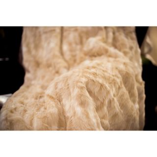 Posh Pelts Cougar Faux Fur Acrylic Throw Blanket with Silky Soft Faux
