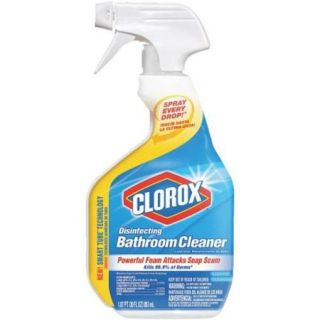 Clorox Disinfecting Bathroom Cleaner Spray, 30 Fluid Ounces