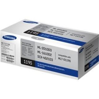 Samsung MLT D119S Black 2000 Page Yield Toner Cartridge for ML 1610, ML 1615, ML 1620 and ML 1625
