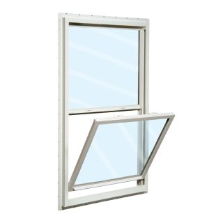 ReliaBilt 150 Series Vinyl Double Pane Single Strength New Construction Single Hung Window (Rough Opening 32 in x 62 in; Actual 31.5 in x 61.5 in)