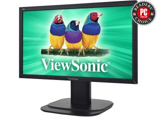 ViewSonic VG2039m LED Black 20" 5ms Widescreen LED Backlight Height, Swivel, Tilt LCD Monitor 250 cd/m2 DC 20,000,000:1 (1000:1) Built in Speakers