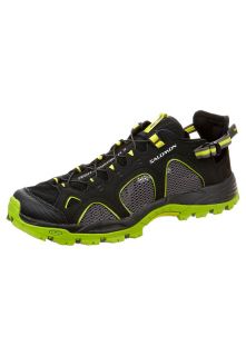 Salomon TECHAMPHIBIAN 3   Walking shoes   black/organic green/mimaso yellow