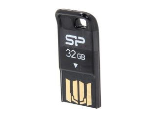 Silicon Power SP032GBUF3B20V1K  Blaze B20 Flash Drive 32GB Entry Level USB 3.0   Black