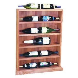 Designer Series 12 Bottle Vertical Wine Display Cabinet