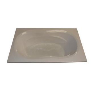 American Acrylic 72'' x 42'' Arm Rest Soaking Tub