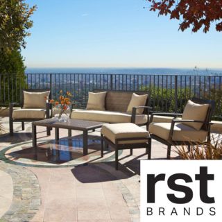 RST Brands Zen 5 piece Deep Seating Patio Set   Shopping