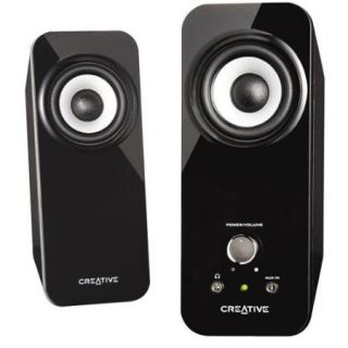 Creative Labs   51MF1650AA002   Creative T12 2.0 Speaker System   Wireless Speaker(s)   20 Hz   20 kHz   32.8 ft  