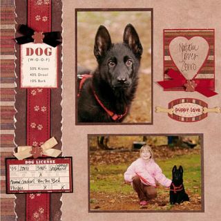 Hot Off The Press Dogs Papercraft Kit   8064273