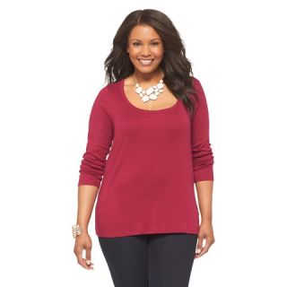 Womens Plus Size Long Sleeve Tee Pure Energy