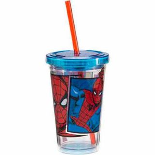Vandor Spider Man 12 oz. Acrylic Travel Cup