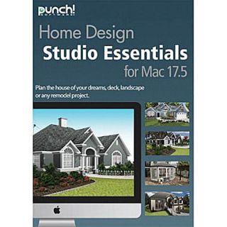 Encore Punch Home Design Essentials v17.5 for Mac (1 User)  