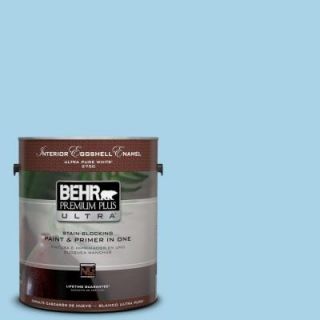 BEHR Premium Plus Ultra 1 gal. #550C 3 Monaco Eggshell Enamel Interior Paint 275001